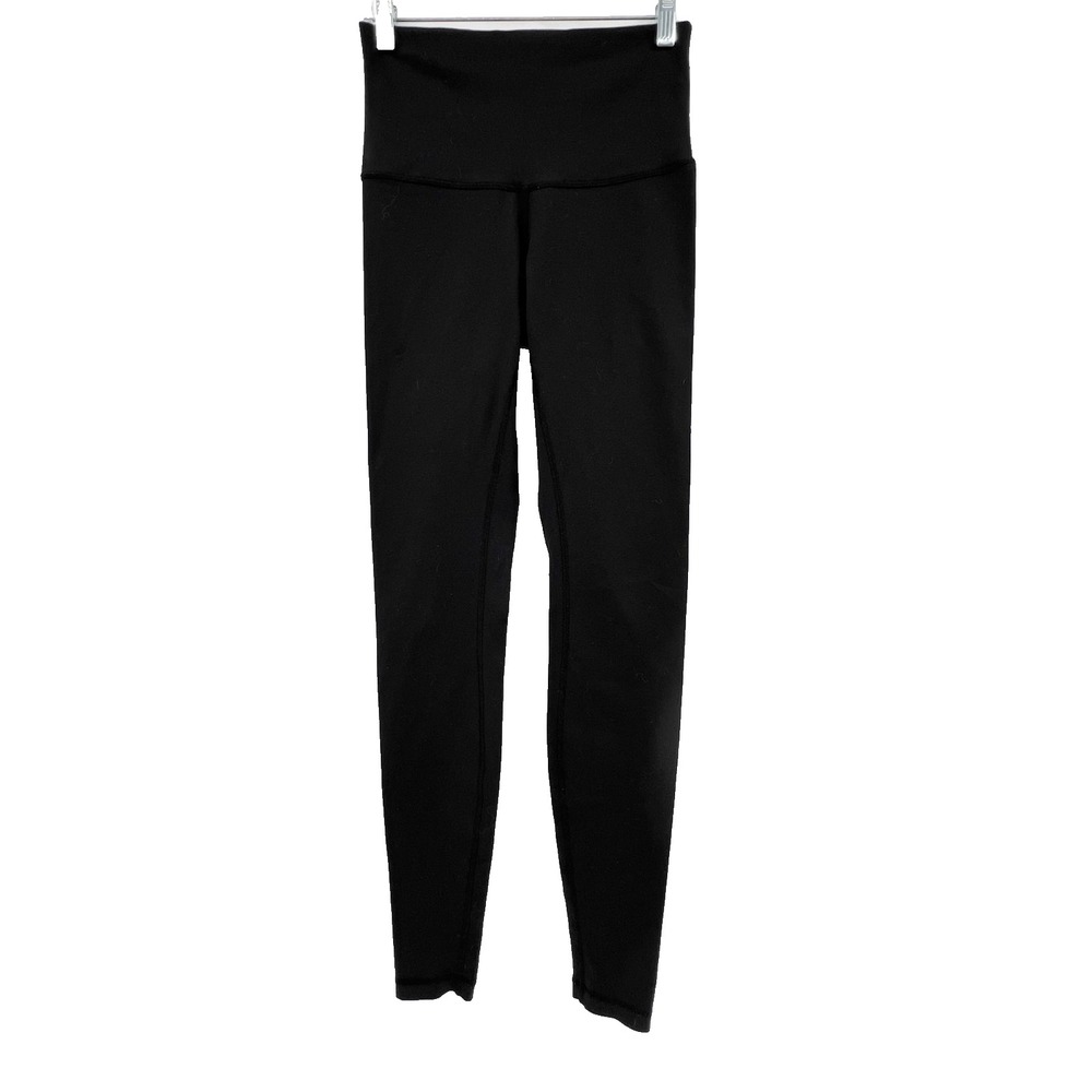 LULULEMON Women's 4* Wunder Under Pant (Hi-Rise) Full-Length Leggings in Black